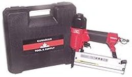 Canadian Tool and Supply Combi 18 Gauge Pneumatic Brad Nailer & 1/4-Inch Narrow Crown Stapler with Carrying Case 2-in-1 air Tool kit (ANS-18)