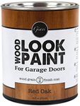 Giani Wood Look Paint for Garage Doors- Step 2 Wood Grain Finish Coat, Pint (Red Oak)