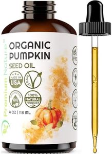 Pumpkin Seed Oil Cold-Pressed Unrefined from Premium Nature, 100% Pumpkin Seed Oil for Hair Oil Pure Pumpkin Oil for Skin and Face huile de graines de citrouille pour les cheveux 118ml