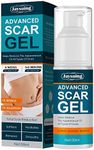 50ml Scar Removal Gel - Effective Stretch Mark, Acnes Spots, Burns and Surgical Scars Cream -, Allantoin,Vitamin E - Post Skin Repair