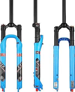 ZTZ MTB Air Suspension Fork，Fit for 26/27.5/29 inch Mountain Bike, 120mm Travel, Rebound Adjust, QR 9mm, Manual/Remote Lockout, XC/AM Mountain Bike Front Fork, Ultralight