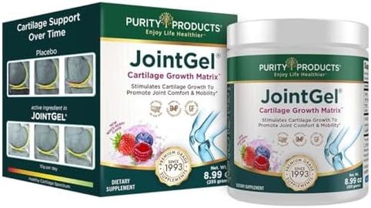 Purity Products JointGel Formula Collagen Peptides + MSM - Supports Joint Flexibility + Fortify Joint Cartilage - Berry Powder - 30 Day Supply