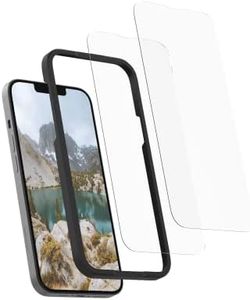 Rokform - iPhone 14 Screen Protector, Active Touch, Shatter Proof, High Definition, Case Friendly, Tempered Glass iPhone Screen Protector 2 Pack (Clear)