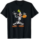 Disney Goofy Skeleton Halloween T-S