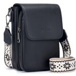 MUIIKOLA Small Phone Shoulder Bag，PU Leather Women's Cross body Bags Handbag with Card Slots, with Adjustable Wide Strap，Versatile Crossbody Bags for Women with Multiple Pockets