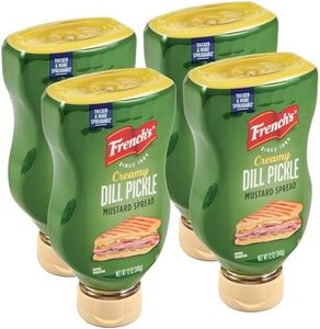 French's Creamy Dill Pickle Mustard Spread, 12 oz (Pack of 4)