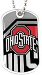 aminco NCAA Ohio State Buckeyes Dynamic Dog Tag-Old Logo