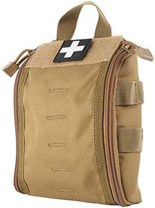 WYNEX First Aid EMT Bags, Tactical IFAK Medical Molle Pouch Military Utility Med Emergency EDC Pouches Outdoor Survival Kit Suit for Tactical Waist Belt Pack 1000 Nylon