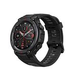 Amazfit T-Rex Pro Smart Watch for Men Rugged Outdoor GPS Fitness Watch, 15 Military Standard Certified, 100+ Sports Modes, 10 ATM Water-Resistant, 18 Day Battery Life, Blood Oxygen Monitor, Black