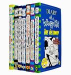 Diary of a Wimpy Kid Series 12-18 Collection 7 Books Set By Jeff Kinney (The Getaway, The Meltdown, Wrecking Ball, The Deep End, Big Shot, Diper Overlode & No Brainer)