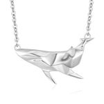 Whale Necklace 925 Sterling Silver Whale Necklace Ocean Whale Jewellery Gifts for Women Girls