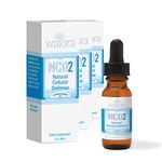 NCD2 by Waiora, Activated Liquid Zeolite Drops for Natural Body Cleanse, Promote Immune Support and pH Balance, Mix in Food/Drink, All Natural, 3 (0.5 oz) bott, 270 serv.