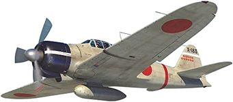 Airfix Model Set - A01005B Mitsubishi A6M2b Zero Model Building Kit - Plastic Model Plane Kits for Adults & Children 8+, Set Includes Sprues & Decals - 1:72 Scale Model, Off-White