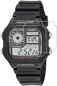Zshion Pellicola protettiva a prova di esplosione per Casio AE-1200/AE-1300, trasparente, ultra sottile, antigraffio, per Casio AE-1200/AE-1300 (confezione da 3)
