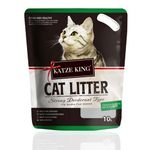 Foodie Puppies Katze King Strong Fragrance Cat Litter, 7Kg/10L, with Mild Apple Fragrance Clean Non-Dust Clumping Type Exclusive Scoopable with Odour Control for Cat and Kitten