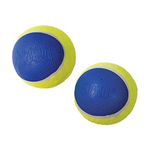 KONG - Squeakair Ultra Balls - Dog Toy Premium Squeak Tennis Balls, Gentle on Teeth - For Medium Dogs (3 Pack)