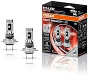 OSRAM Night Breaker LED Speed H7, LED High and Low Beam with Road Legal, 6000K, Quick Installation, No Mechanical Accessories Required, LEDEC02 Integrated