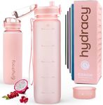 Hydracy Water Bottle with Time Mark