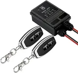 ZHOFONET Waterproof Remote Control Relay Switch, 328ft Long Range Wireless Remote Switch,DC 12V-72V Relay RF Remote Control Switches for Outdoor Light
