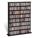 Prepac BMA-0640 Double Width Wall Storage, Oak & Black