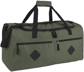 55 Liter Multi Pocket Duffle Bags for Men & Women for Traveling, The Gym, and as Sports Equipment Bag/Organizer (Green)