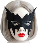 SOUTHSKY Batgirl Mask for Halloween, Party & Cosplay, Unisex Felt Cloth Half Face Mask