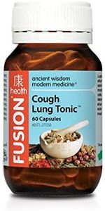 Fusion Health Cough Lung Tonic Capsules- 60 VegeCapsules