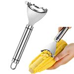 Magic Corn Peeler,304 Stainless Steel Corn Cutter,Convenient Efficient Thresher Corn Stripper for Kitchen Home,Corn thresher Tool for BBQ, Salad