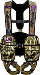 Hunter Safety System Lady Hybrid Treestand Safety Harness with ElimiShield Scent Control Technology, Mossy Oak, Medium/Large