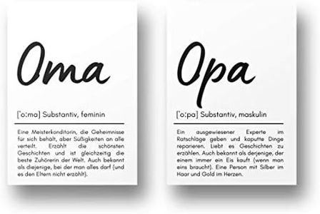 Definition Poster Set (Grandma and Grandpa)