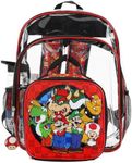 Super Mario Brothers 5-Piece Backpack & Lunchbox Set With Water Bottle