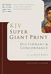 KJV Super Giant Print Dictionary & 
