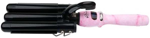 Aria Beauty The Waver - Hair Waver Tool for Beachy Boho and 90’s Hollywood Glam Waves - Suitable for All Hair Types - Pink Marble - 1 pc