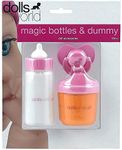 DOLLSWORLD from Peterkin | Magic Bottles & Dummy | Includes magic milk bottle, magic juice bottle and dummy | Dolls & Accessories | Ages 3+