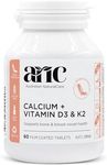 Australian NaturalCare - Bone and Muscle Health - Calcium + Vitamin D3 and K2 Tablets (60 Count)