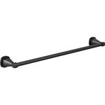 Delta Faucet 77624-BL Stryke Towel Bar, 24 inch, Matte Black