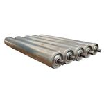 Ultimation Replacement Conveyor Roller: Ideal Roller for Gravity Conveyors, Essential for Conveyor Systems l Galvanized Steel Roller for Seamless Material Handling, 1.9" Dia. x 15" BF l Pack of 5