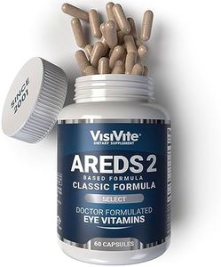 AREDS 2 Select Eye Vitamins for Macular Support - Vitamins for Eyes with Zeaxanthin Plus Lutein Macular Supplement - Premium Macular Health Formula - Eye Supplements for Adults - 60 Capsules