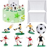 Soccer Cake Topper Decoration, Socc