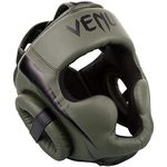 Venum, Elite Boxing Headgear, Men's, One Size, Khaki/Black