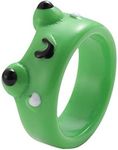 Frog Clay Ring Cute Animal Acrylic 