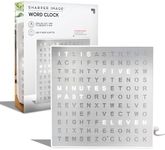 Sharper Image® LED Light-Up Word Cl