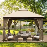 Domi 10'x13' Gazebo, Outdoor Gazebo