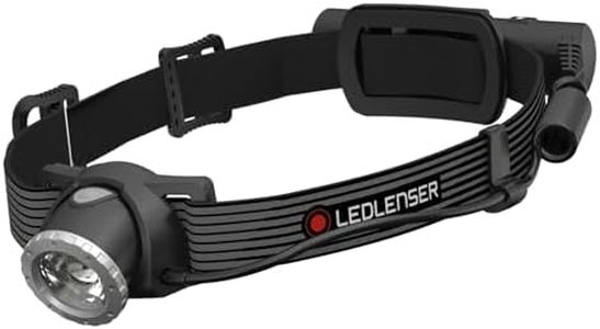 Ledlenser H8R SE - Powerful Rechargeable LED Headtorch, Water Resistant IPX4 700lm of Light Output Plus Rear Safety Red LED Light, Includes USB Cable, Rechargeable Li-ion Battery and Carry Case
