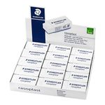 Staedtler Rasoplast Phthalate and PVC Free Eraser, Pack of 30