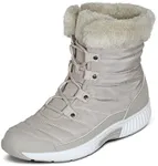 Orthofeet Women's Orthopedic Beige Alps Waterproof Winter Boots, Size 7