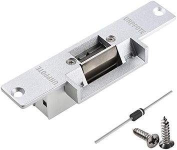 UHPPOTE Electric Strike Fail Secure NO Mode Lock a Part for Access Control Wood Metal Door