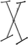 Adam Hall Stands SKS 04 - Keyboard Stand, Black