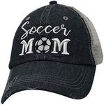 Cocomo Soul Womens Soccer Mom Hat | Soccer Mom Cap | Soccer Mom 700 Dark Grey