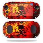 MightySkins Skin Compatible with Sony PS Vita (Wi-Fi 2nd Gen) wrap Cover Sticker Skins Bio Skull